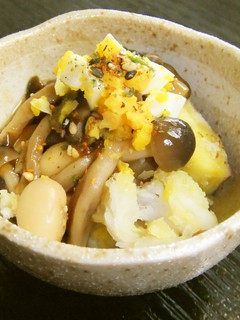 お芋と栗のみそ風味~きのこあんかけ~-レシピのメイン写真