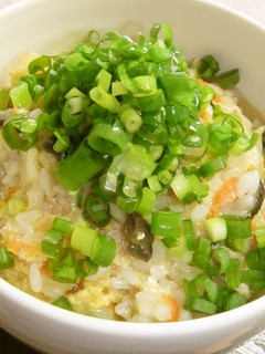 干し野菜の明太子中華雑炊-レシピのメイン写真