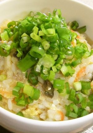 干し野菜の明太子中華雑炊-レシピのメイン写真