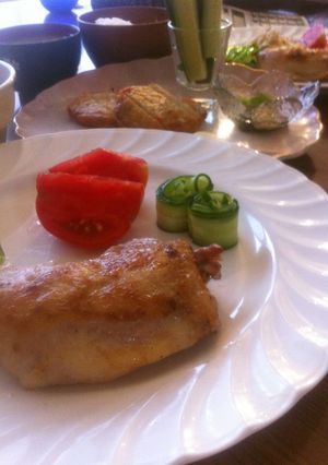 フライパン♪パリっと骨付きチキンステーキ-レシピのメイン写真
