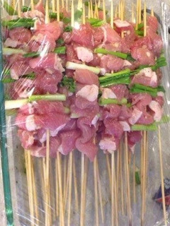 豚トロ風串焼きバーベキュー-レシピのメイン写真