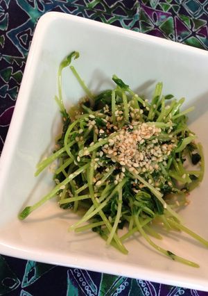 レンジで簡単に！豆苗のナムル☆-レシピのメイン写真
