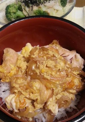 トロリ親子丼-レシピのメイン写真
