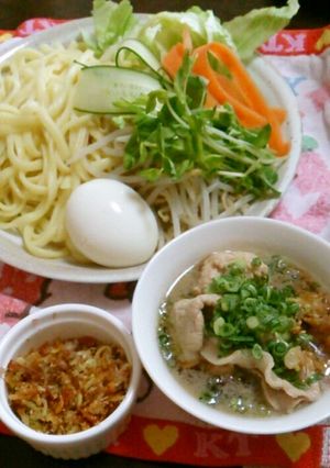 カリカリ美味しい♥手作り つけ麺-レシピのメイン写真