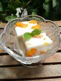 夏!暑い日デザートに☆簡単蜂蜜牛乳寒天★