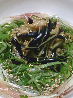 白だしde茄子の冷やしうどん-レシピのメイン写真