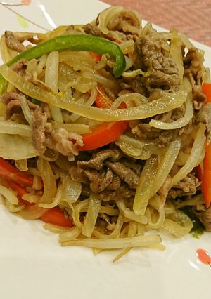 簡単美味しいチャプチェ-レシピのメイン写真