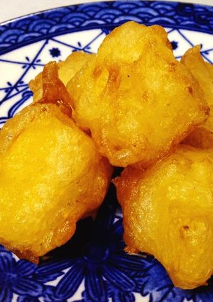 お試しあれ　そうめんうりの天ぷら-レシピのメイン写真