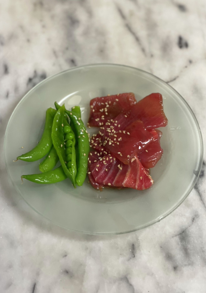 中華風マグロの漬け-レシピのメイン写真