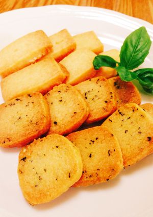 粉チーズで簡単☆バジルチーズクッキー-レシピのメイン写真