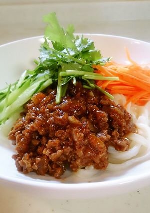 つけてみそで簡単！肉味噌サラダうどん☆-レシピのメイン写真