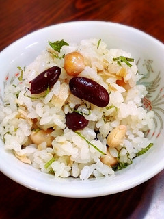 シーチキンとお豆の塩レモン炊き込みご飯-レシピのメイン写真