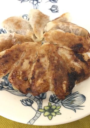 さっぱり★豚肉とホタテの羽つき餃子-レシピのメイン写真