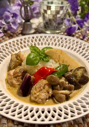 野菜たっぷりグリーンカレー-レシピのメイン写真