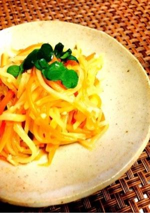 【5分】じゃがいもと人参deレンジナムル-レシピのメイン写真