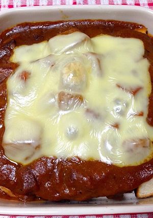 安い！簡単！カレーパングラタン-レシピのメイン写真