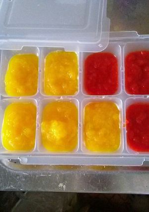 離乳食全期OK パプリカ。楽々皮剥き-レシピのメイン写真