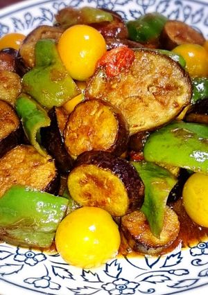 夏野菜たっぷりのバルサミコ炒め-レシピのメイン写真