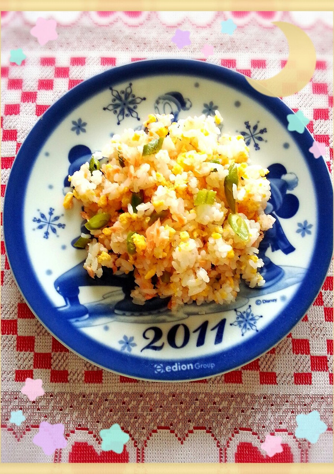 材料３つ簡単♡鮭のちらし寿司-レシピのメイン写真