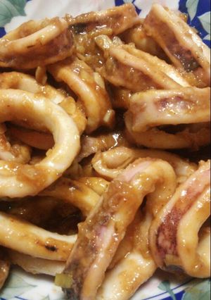 イカチリソース炒め-レシピのメイン写真