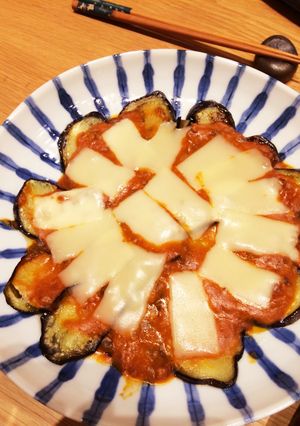 ナスでピザ-レシピのメイン写真