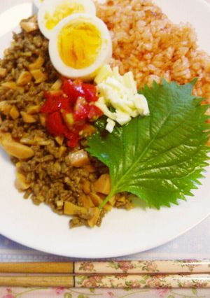 トマトライス&ドライカレー-レシピのメイン写真