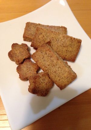 低糖!大豆粉と小麦胚芽のクッキー-レシピのメイン写真