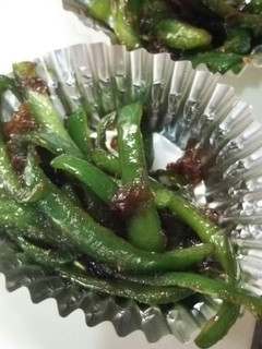 ピーマンの炒め物-レシピのメイン写真