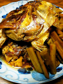 こってり鯛のあら炊き-レシピのメイン写真