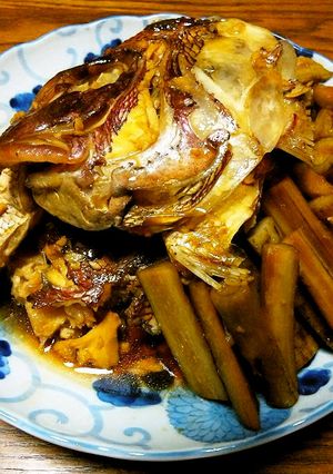 こってり鯛のあら炊き-レシピのメイン写真