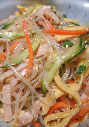 味付け簡単♪中華春雨サラダ-レシピのメイン写真