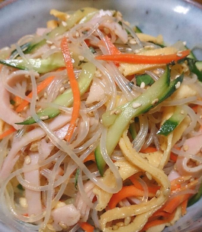 味付け簡単♪中華春雨サラダ by モーリー食堂 【クックパッド】 簡単