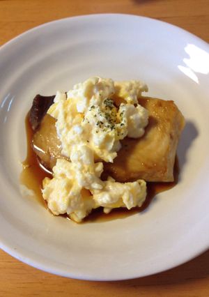 卵ソースで食べる☆かじきの照り焼き-レシピのメイン写真