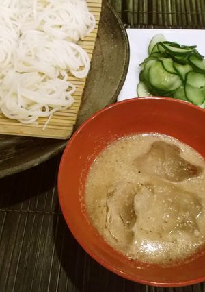 埼玉の冷汁（ひやしる）☀すり鉢が無くても-レシピのメイン写真