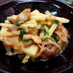 รูปของ 豚肉と長いもの味噌炒め✲*