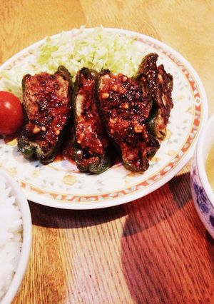 簡単!本格的な肉詰めピーマン-レシピのメイン写真