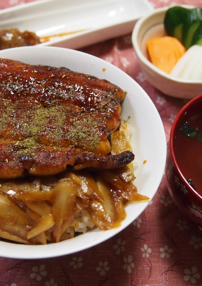 うな丼☆鰻のかば焼きの上手な温め方-レシピのメイン写真