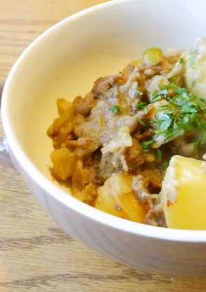 牛こまとじゃがいもの煮込み…圧力鍋…-レシピのメイン写真