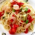 絶品!アボガド・えび冷製パスタ