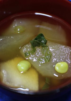 枝豆と冬瓜のスープ-レシピのメイン写真