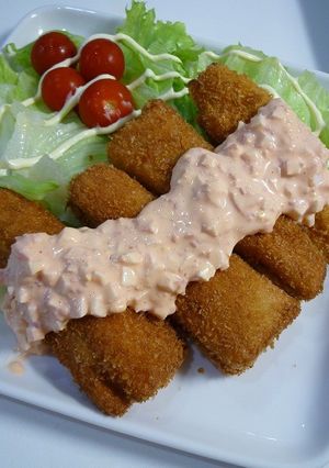 はんぺんのムネ肉はさみフライ-レシピのメイン写真