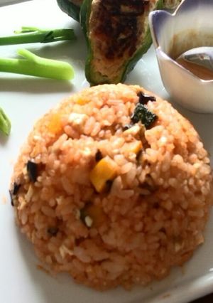 野菜たっぷり！トマトケチャップライス☆-レシピのメイン写真