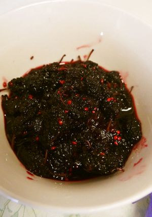 ★桑の実のコンポート♬-レシピのメイン写真
