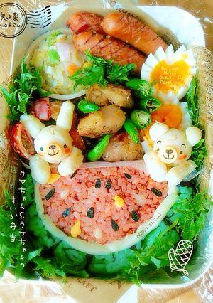今日は何の日？ 『スイカ弁当』-レシピのメイン写真