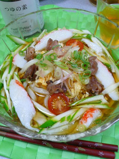 具だくさん冷やしうどん-レシピのメイン写真