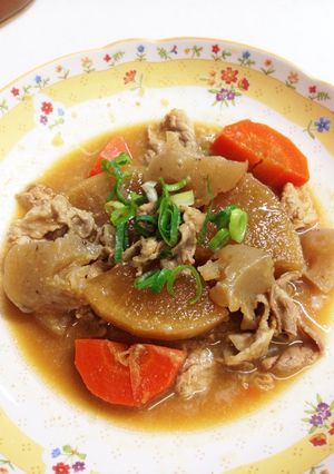 簡単　時短　リピ確定　大根と豚肉味噌煮-レシピのメイン写真