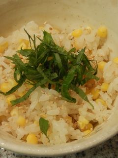 トウモロコシの炊き込みご飯-レシピのメイン写真