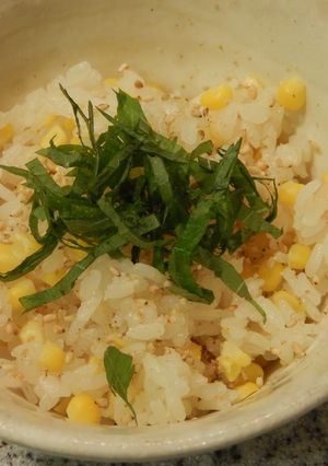 トウモロコシの炊き込みご飯-レシピのメイン写真