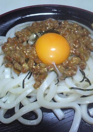すぐ出来る！釜揚げなったまうどん-レシピのメイン写真