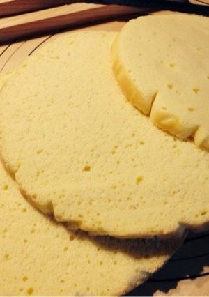 スポンジケーキ-レシピのメイン写真